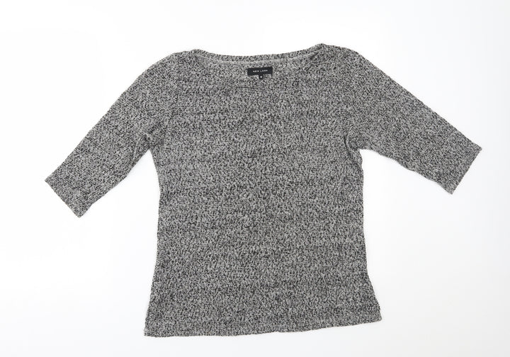 New Look Womens Grey   Pullover Jumper Size 10