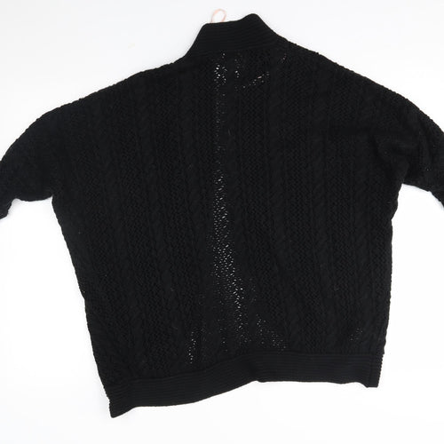 FOREVER 21 Womens Black   Cardigan Jumper Size S