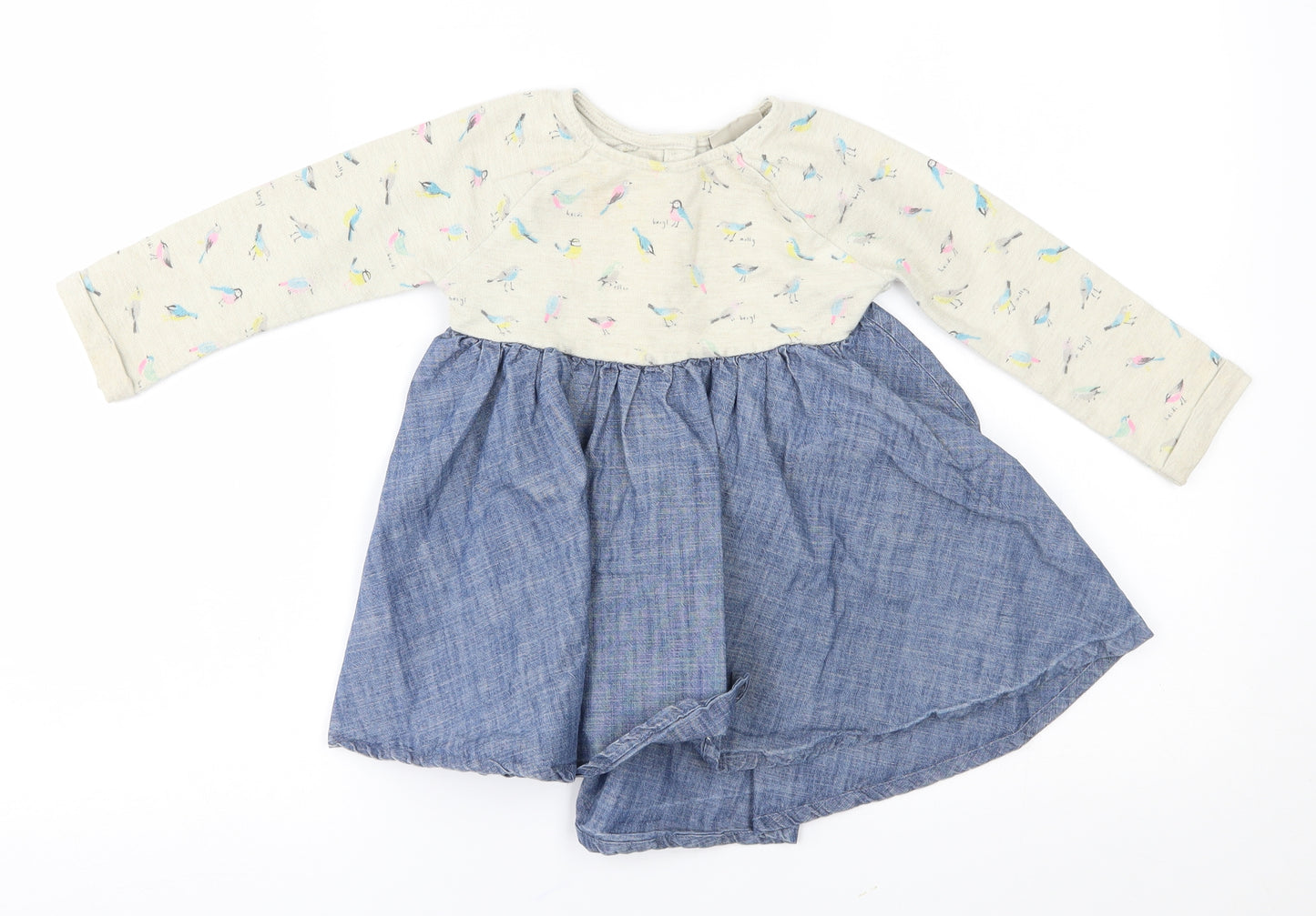 NEXT Girls Ivory   A-Line  Size 2-3 Years