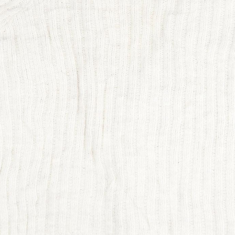 M&S Womens White   Cardigan Jumper Size XL