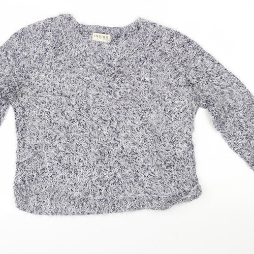 M&S Womens Grey   Pullover Jumper Size 8