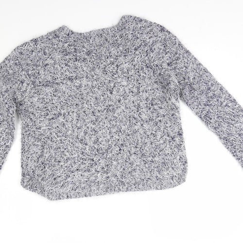 M&S Womens Grey   Pullover Jumper Size 8