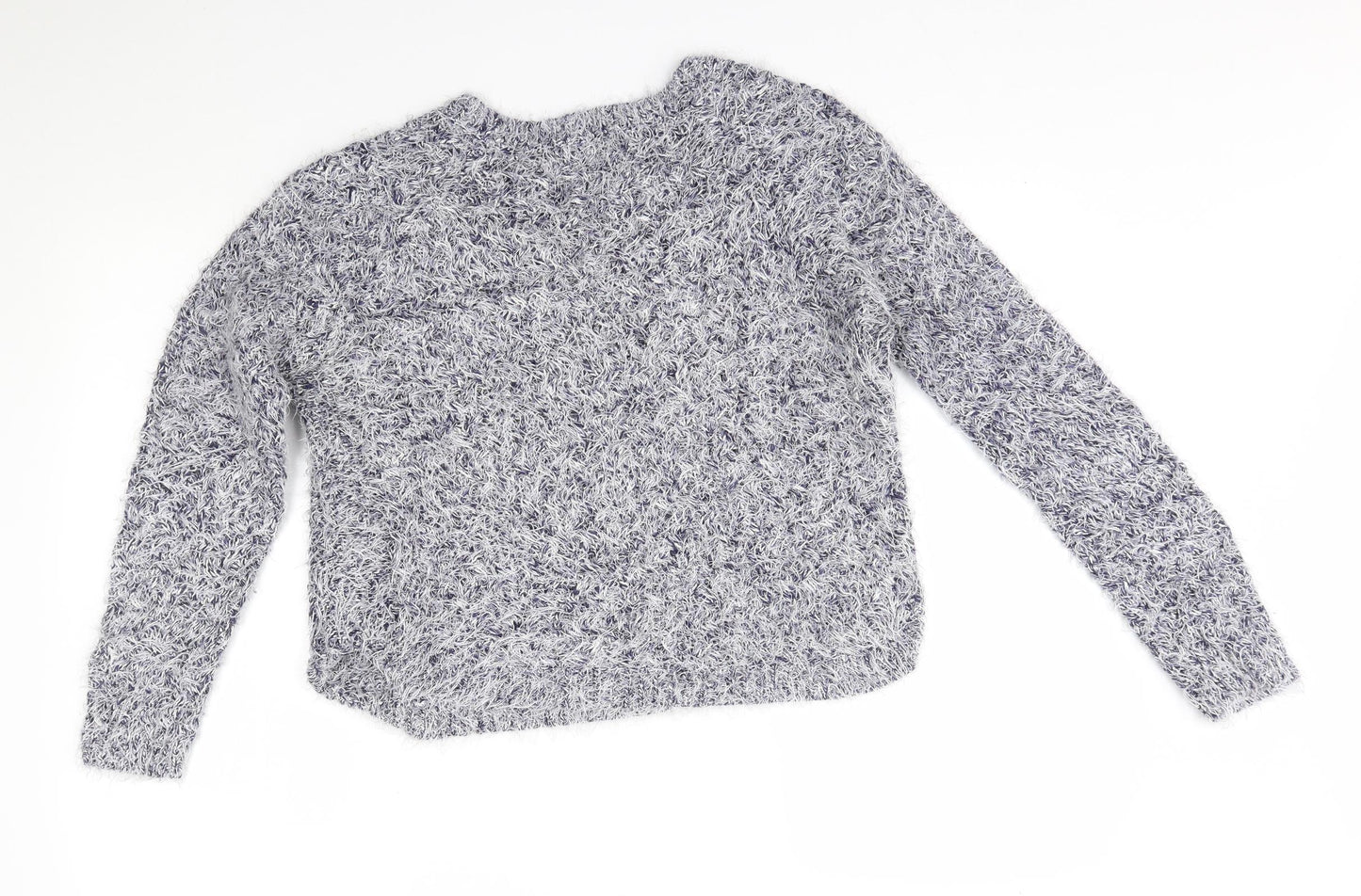 M&S Womens Grey   Pullover Jumper Size 8
