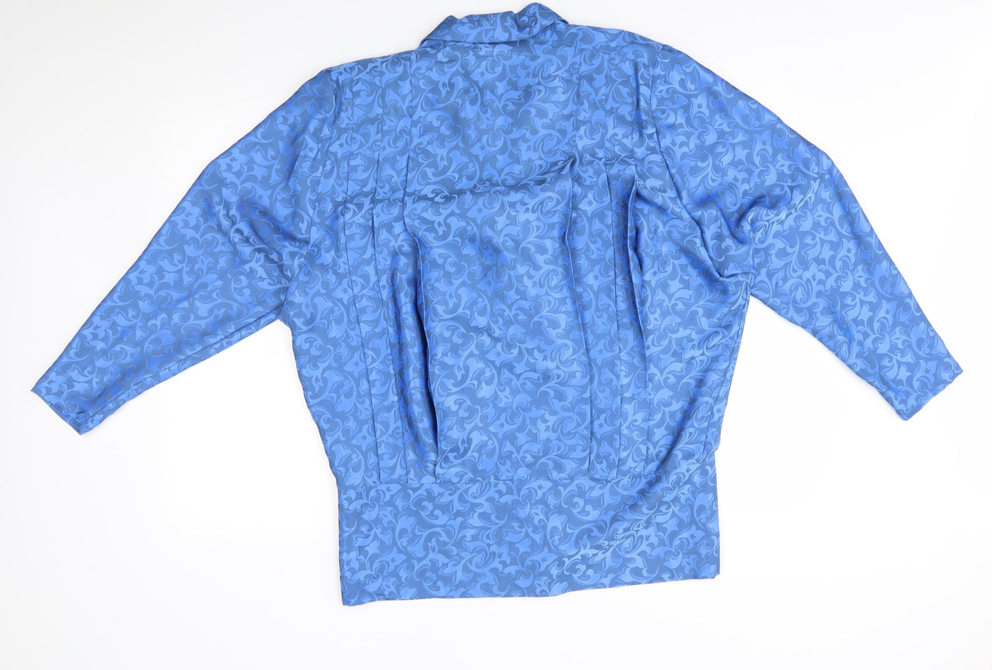 Wallis Womens Blue Flecked  Jacket Blazer Size 12