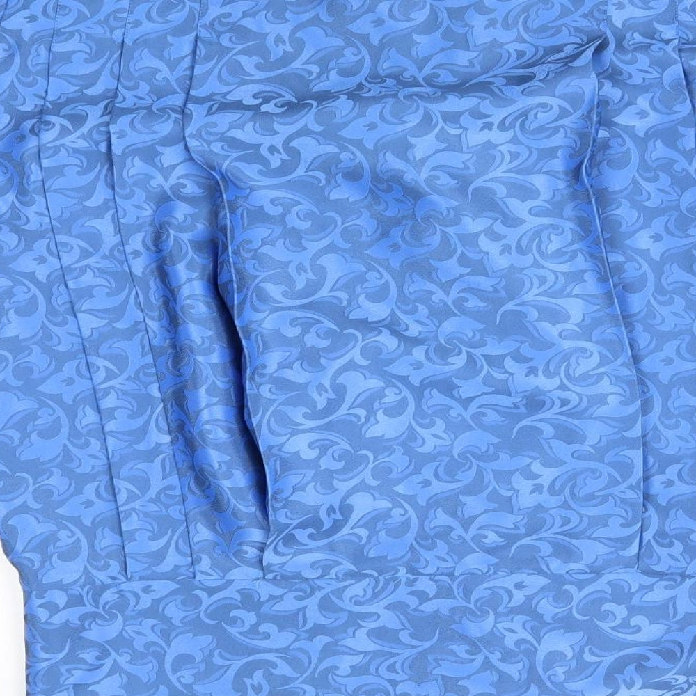 Wallis Womens Blue Flecked  Jacket Blazer Size 12