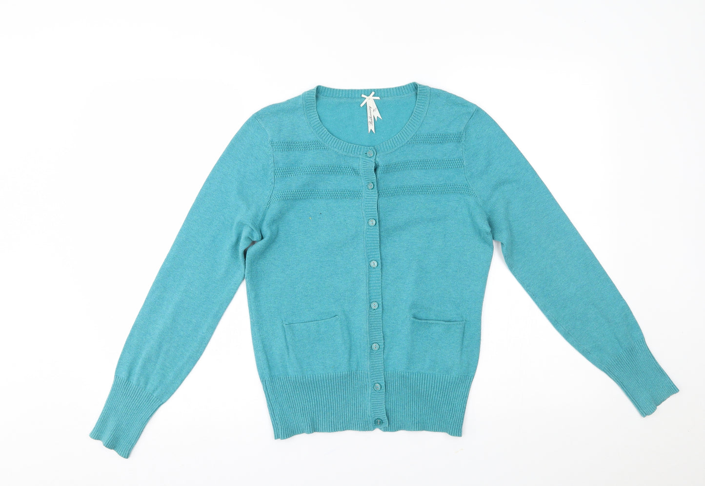 Red Herring Womens Blue   Cardigan Jumper Size 10