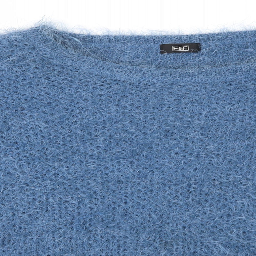 F&F Womens Blue   Pullover Jumper Size 6
