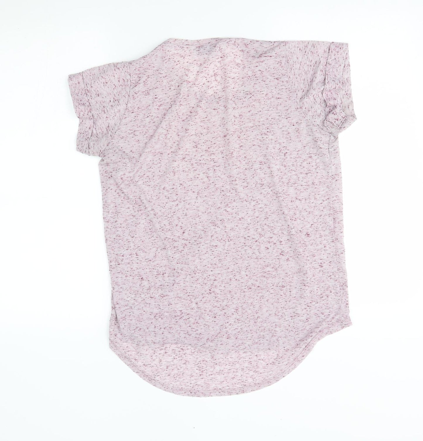 Topshop Womens Pink   Basic T-Shirt Size 6
