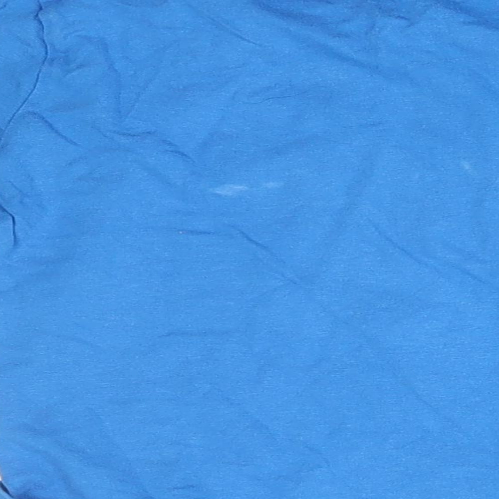 Rebel Boys Blue   Basic T-Shirt Size 3-4 Years  - skull