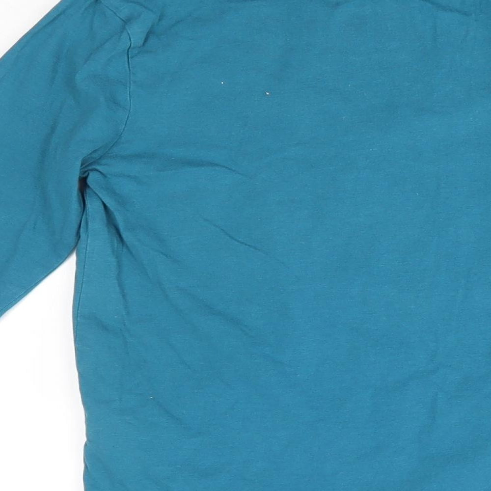 M&S Boys Green   Basic T-Shirt Size 7-8 Years  - if i agreed with you, we'd  both be wrong