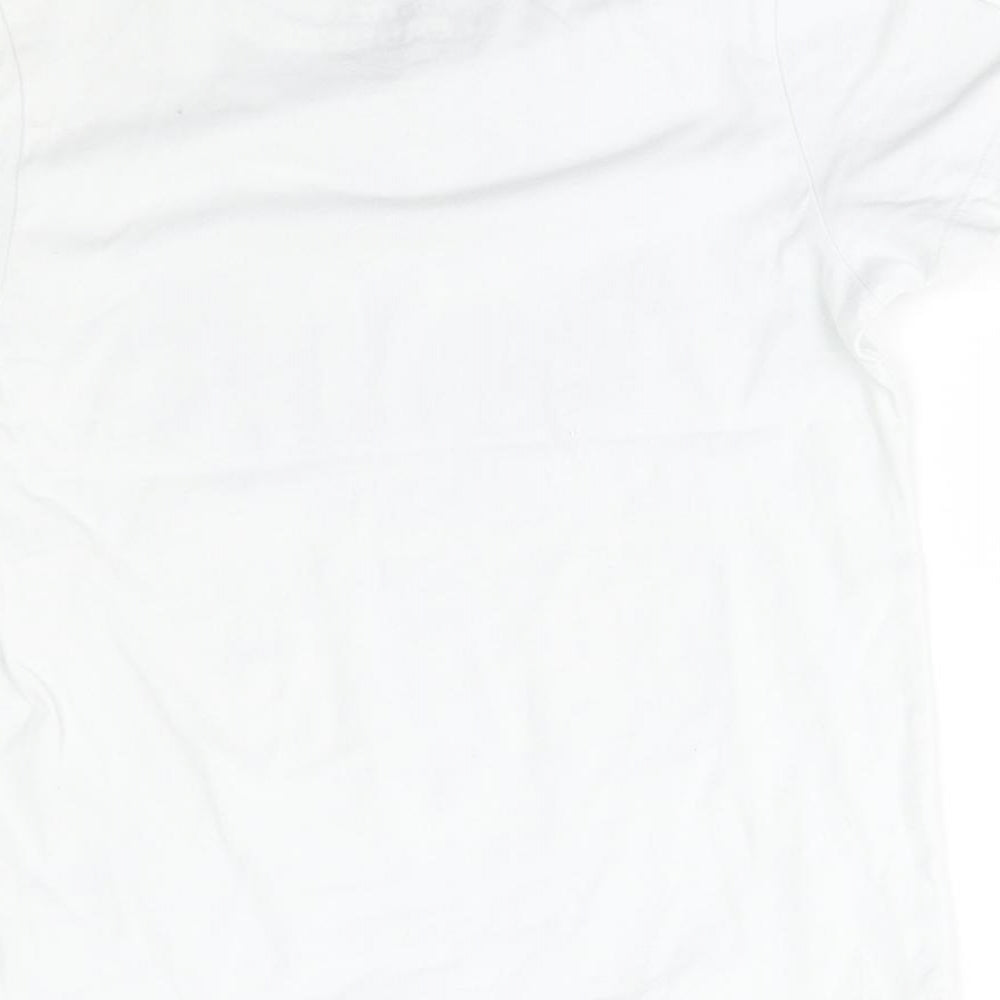 NEXT Boys White   Basic T-Shirt Size 7 Years  - batman