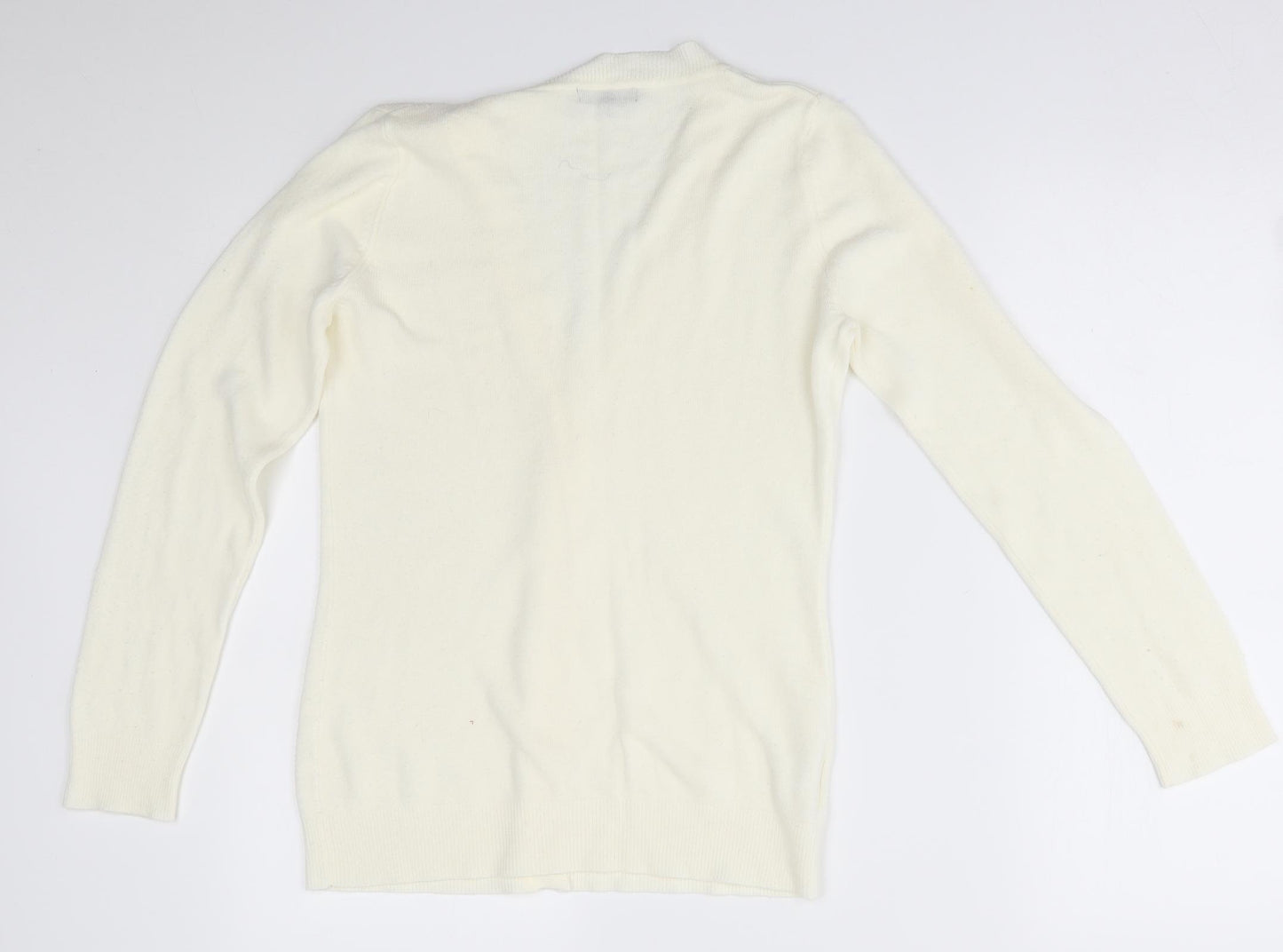Papaya Womens Ivory   Cardigan Jumper Size 10
