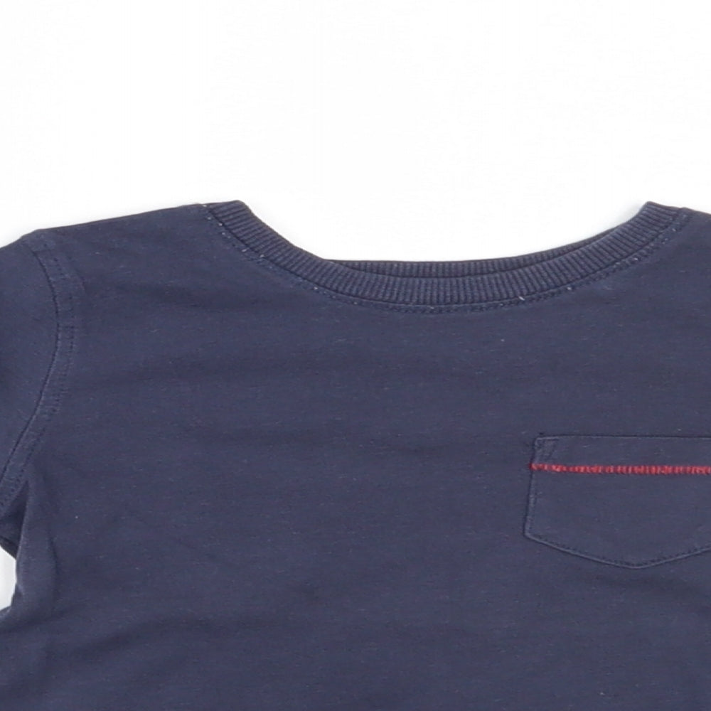 NEXT Baby Blue   Basic T-Shirt Size 6-9 Months