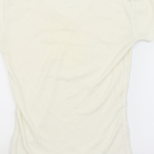 George Womens White   Basic Blouse Size 8