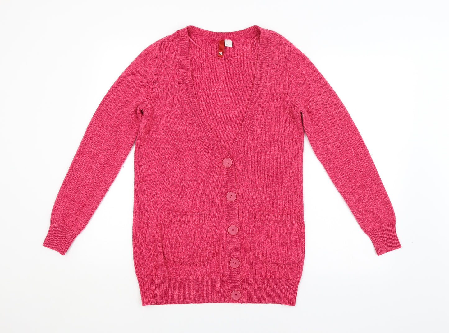 H&M Womens Pink   Cardigan Jumper Size 8