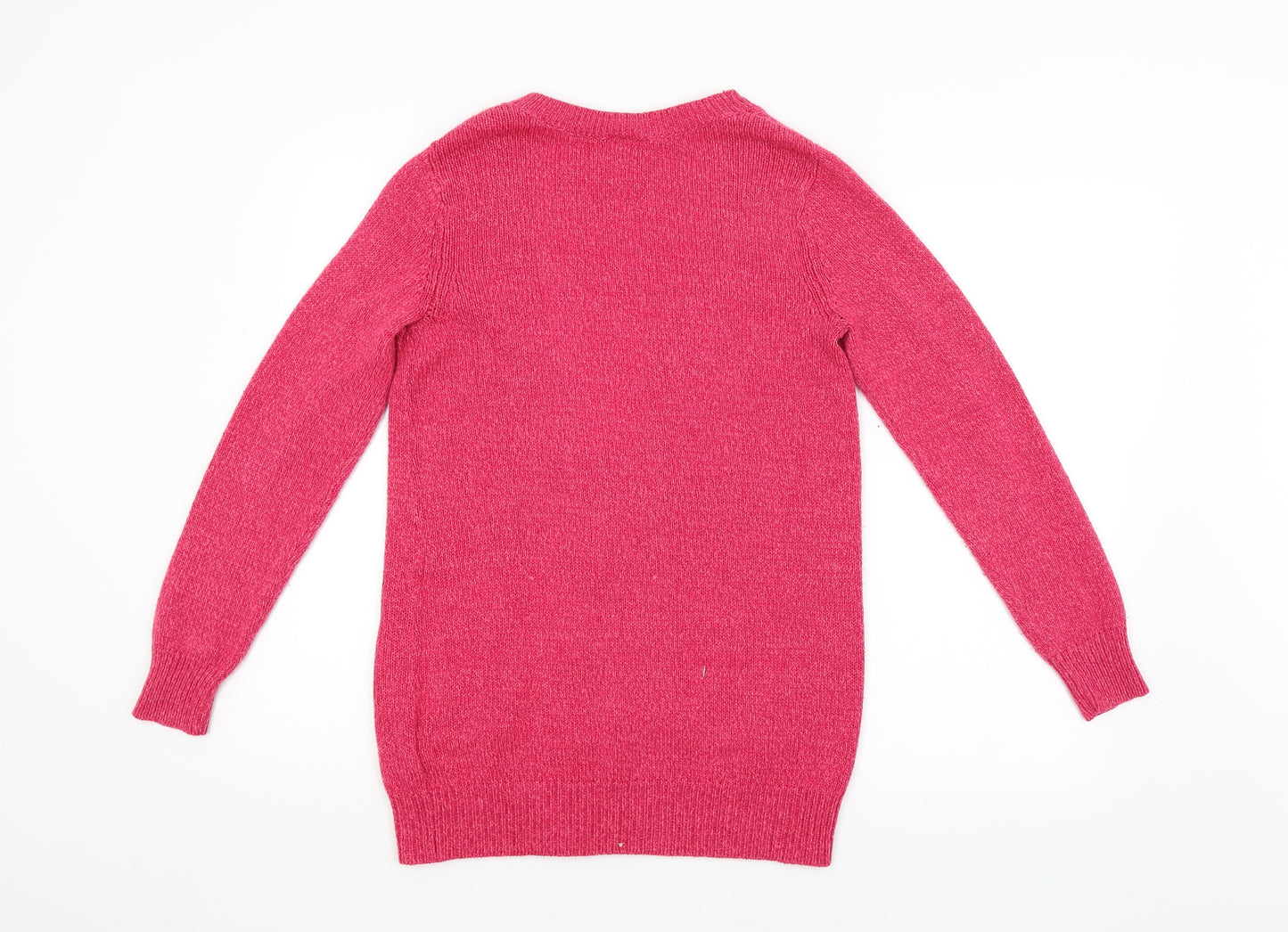 H&M Womens Pink   Cardigan Jumper Size 8