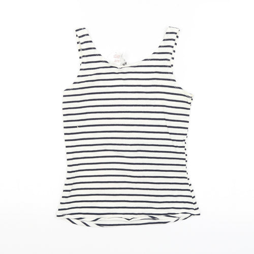 H&M Womens Multicoloured Striped  Basic Tank Size S