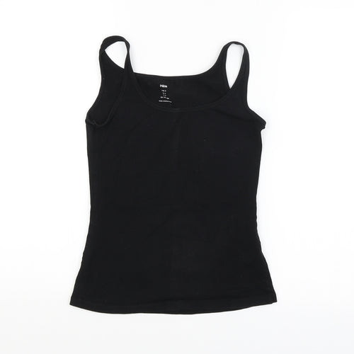 H&M Womens Black   Basic Tank Size S