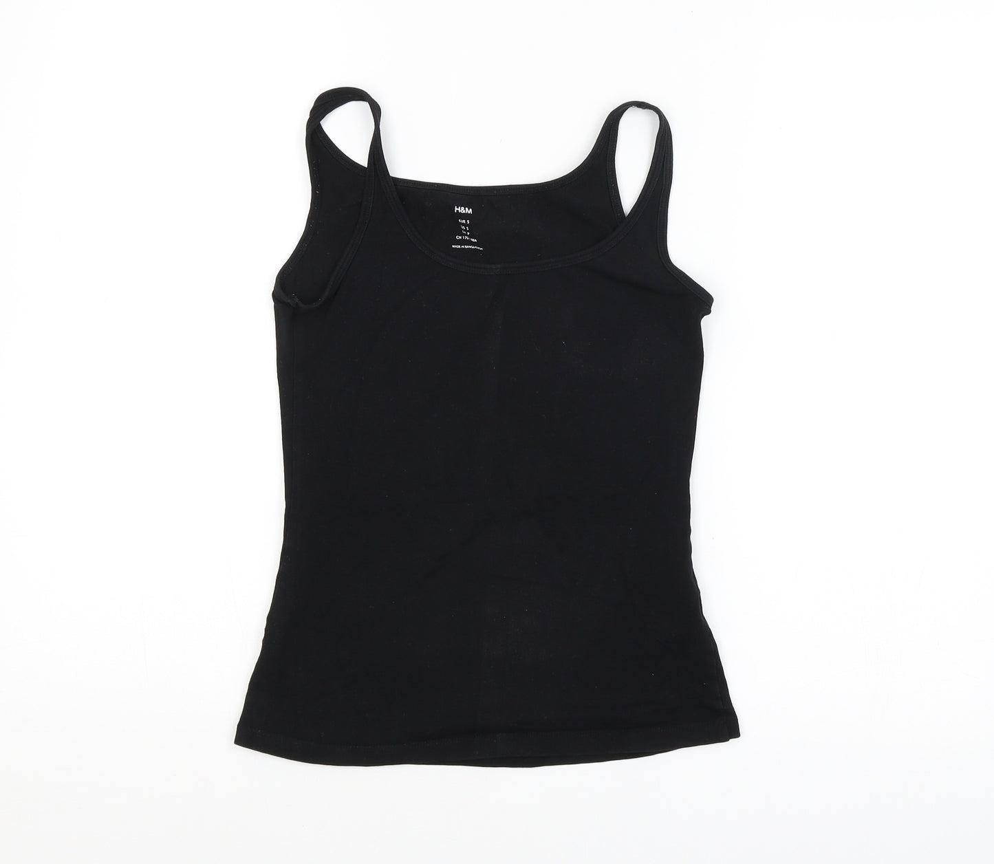 H&M Womens Black   Basic Tank Size S
