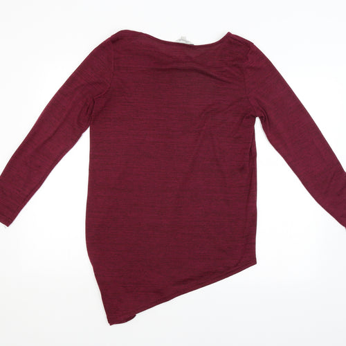 Peacocks Womens Purple   Pullover Jumper Size 10