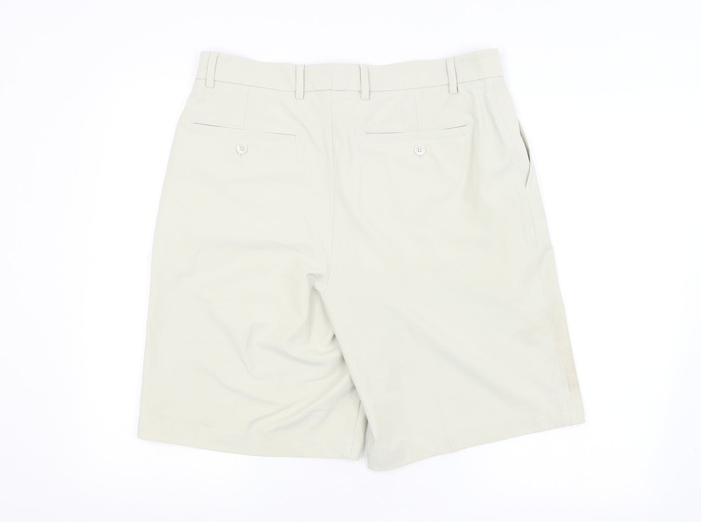 Kirkland Mens Beige   Cargo Shorts Size 34 in
