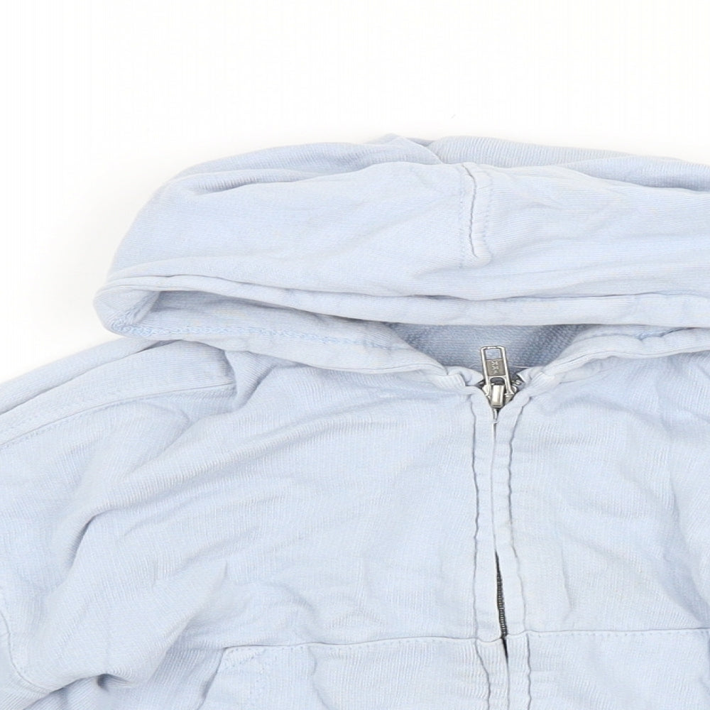 Zara Boys Blue   Full Zip Hoodie Size 2-3 Years