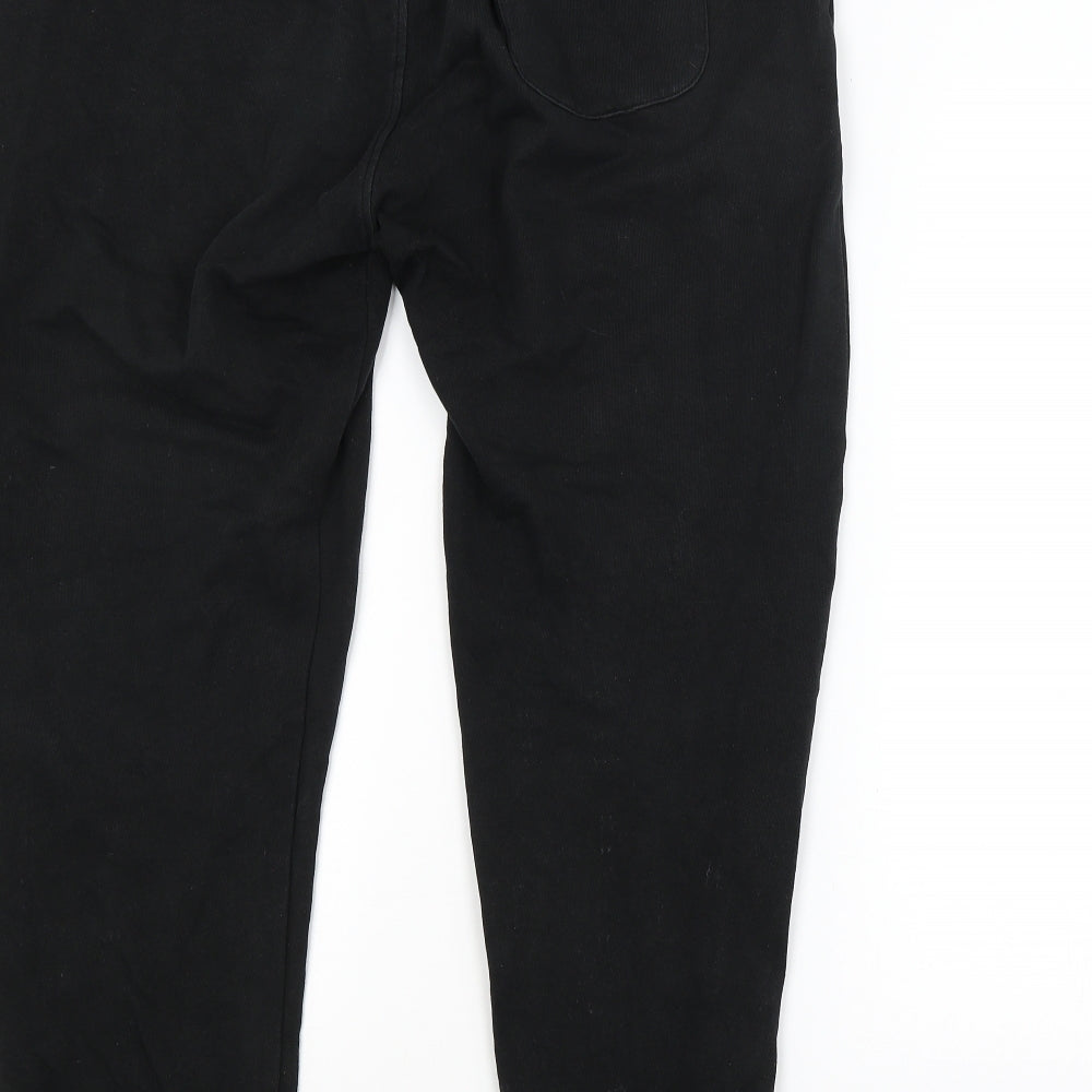 NEXT Mens Black   Jogger Trousers Size L L27 in