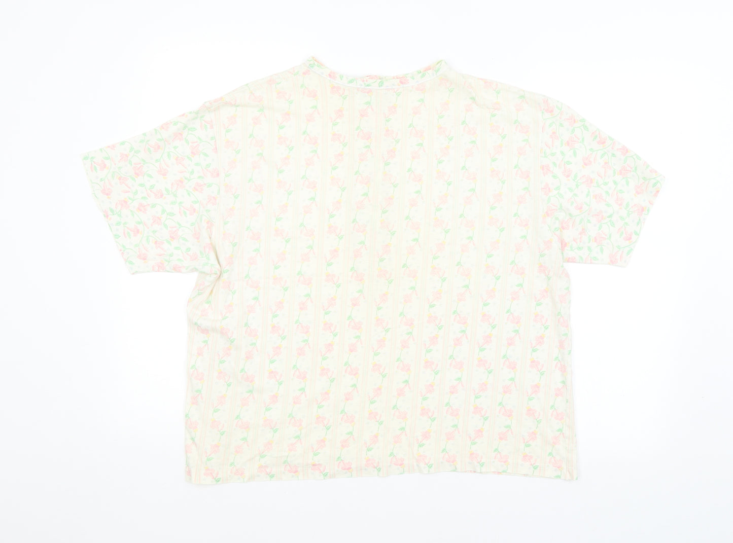 Preworn Womens Multicoloured Floral  Basic Blouse Size 10