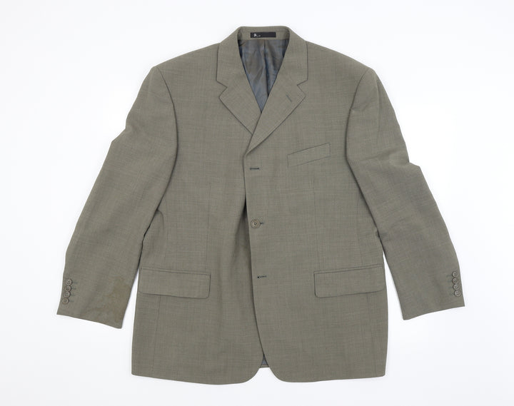 BHS Mens Green   Jacket Suit Jacket