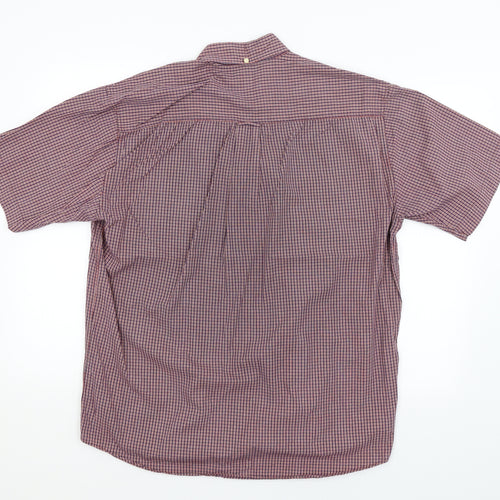 Burton Mens Multicoloured Check   Button-Up Size M