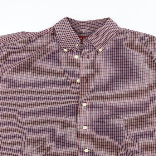 Burton Mens Multicoloured Check   Button-Up Size M