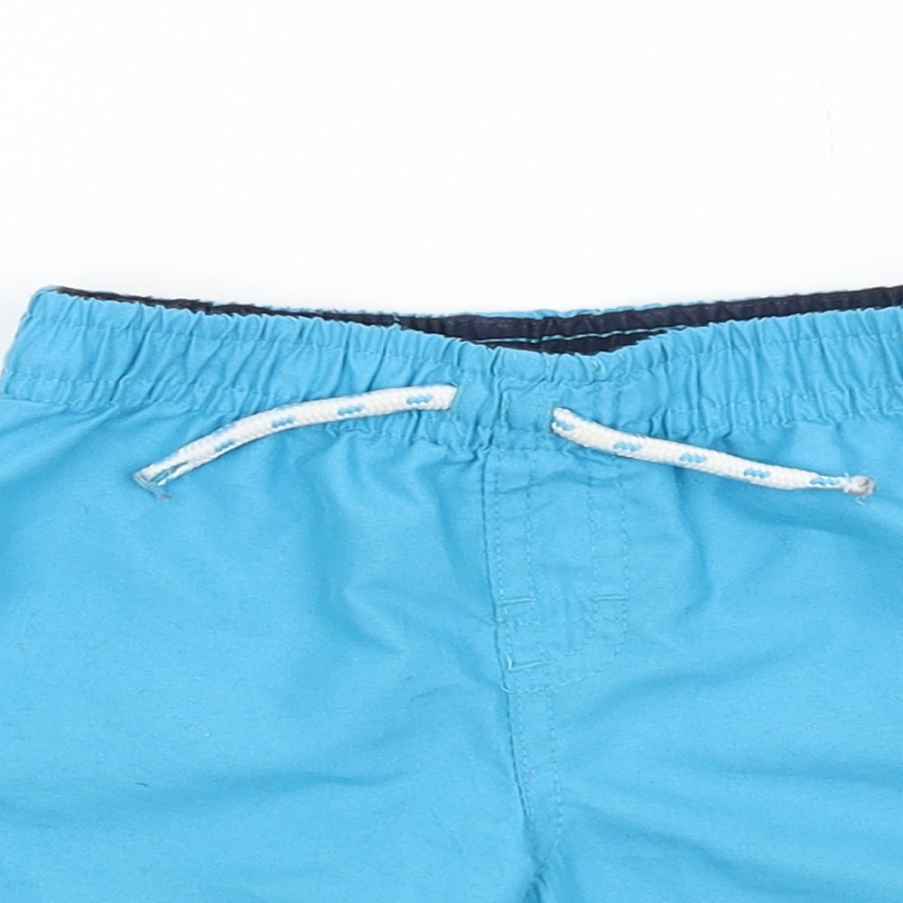Primark Baby Blue   Cropped Trousers Size 9-12 Months