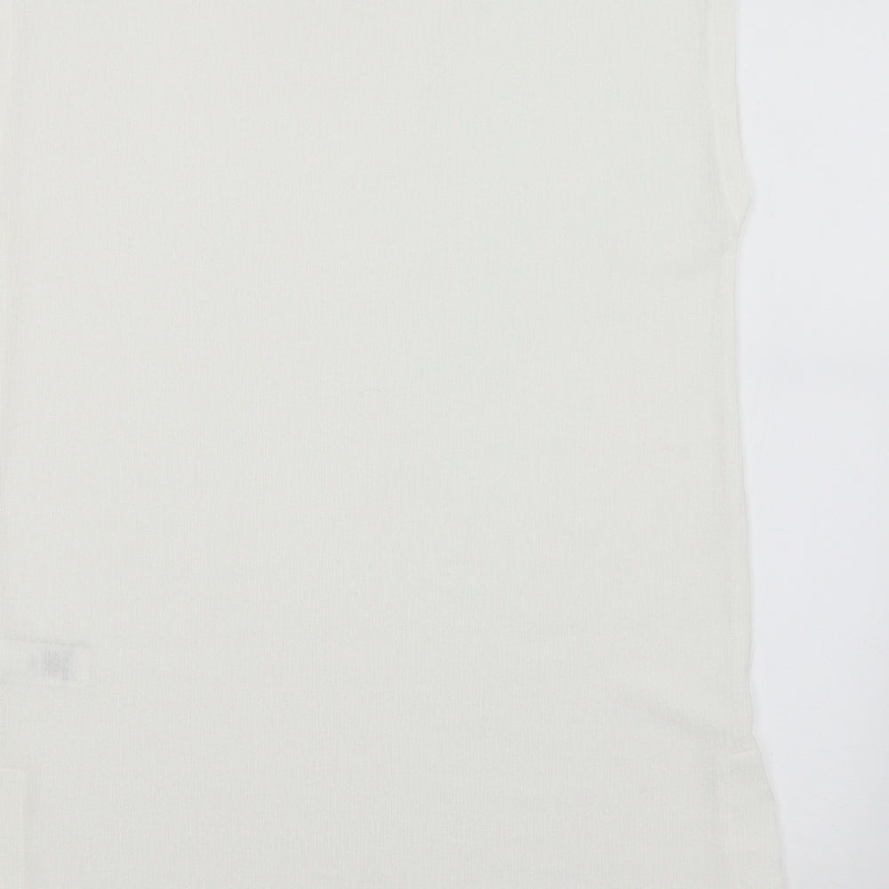 NEXT Womens White   Basic Blouse Size 8