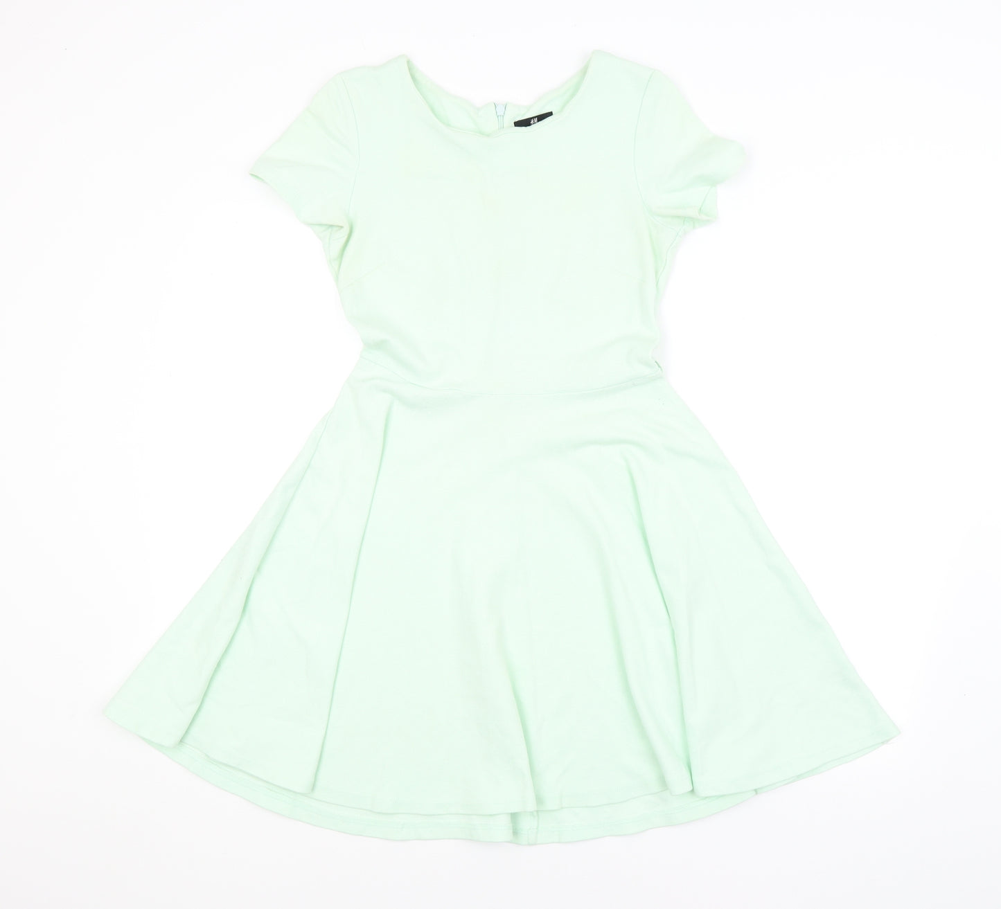 H&M Womens Green   A-Line  Size S