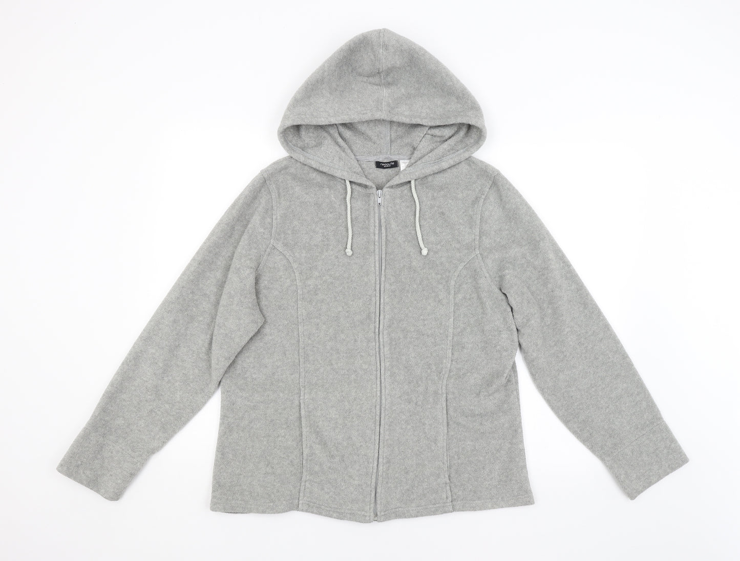 REDOUTE Womens Grey   Full Zip Hoodie Size 18