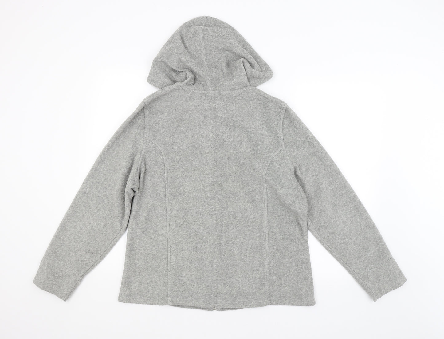 REDOUTE Womens Grey   Full Zip Hoodie Size 18