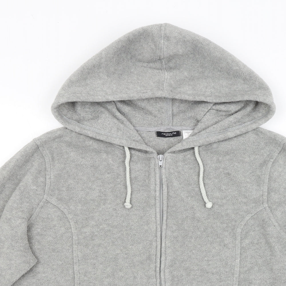 REDOUTE Womens Grey   Full Zip Hoodie Size 18