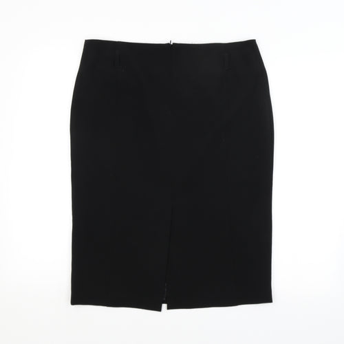 Preworn Womens Black   Straight & Pencil Skirt Size 12