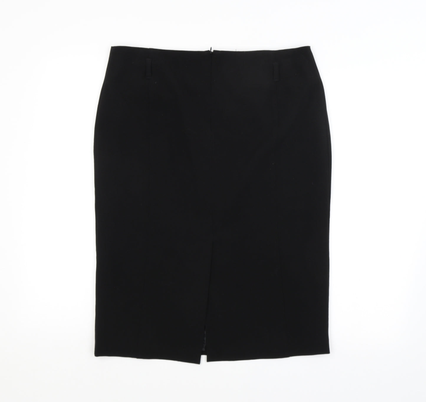 Preworn Womens Black   Straight & Pencil Skirt Size 12
