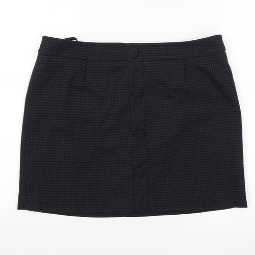 NEXT Womens Black Argyle/Diamond  Straight & Pencil Skirt Size 14