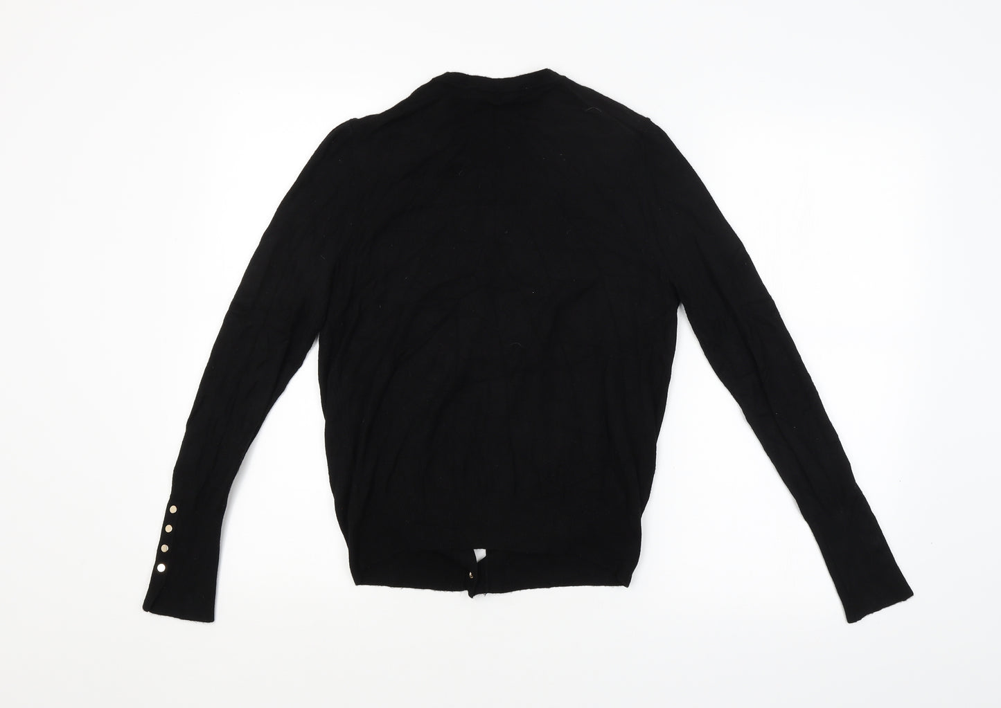 Zara Womens Black   Cardigan Jumper Size M
