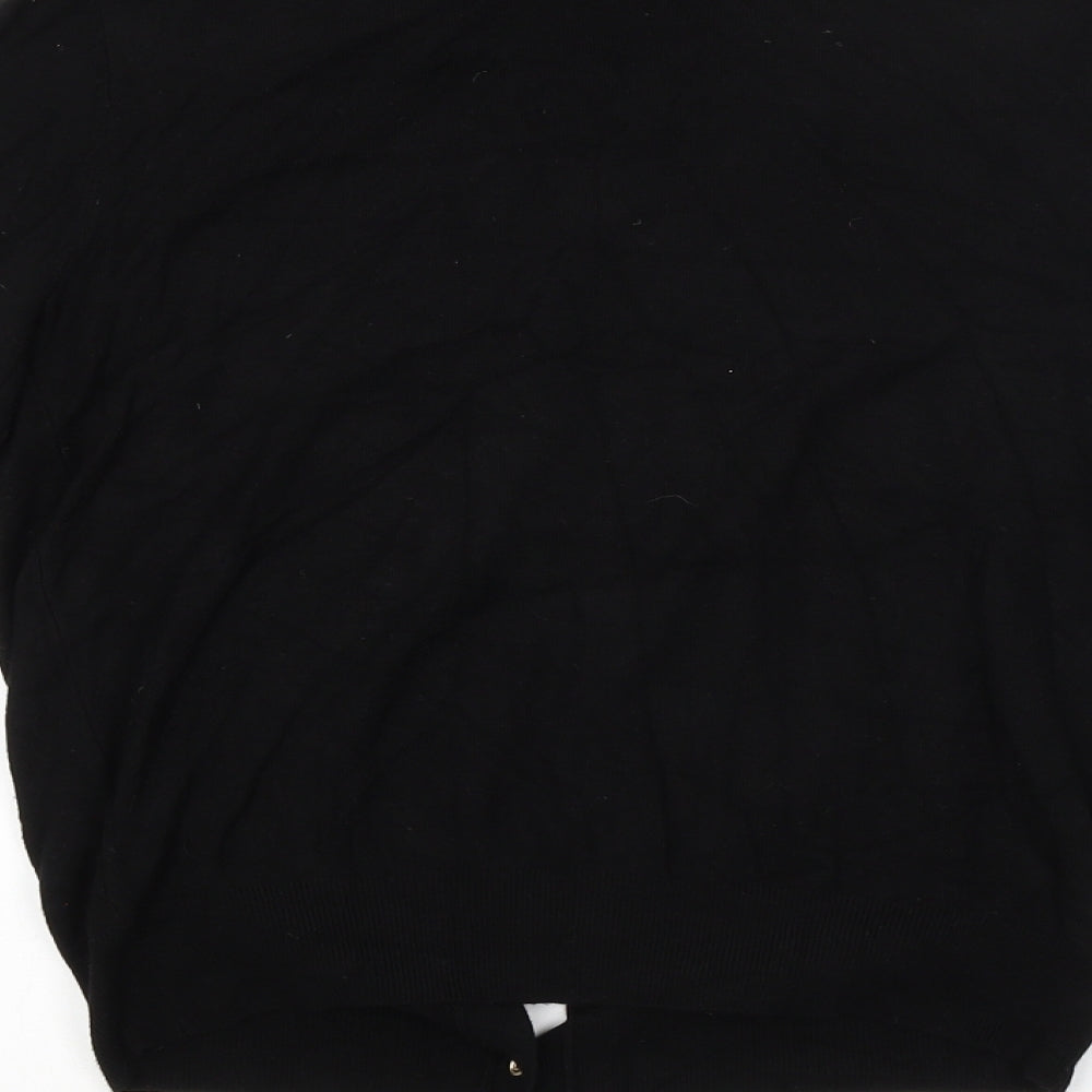 Zara Womens Black   Cardigan Jumper Size M