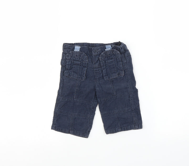 mini Mode Blue Trousers Size 3-6 Months