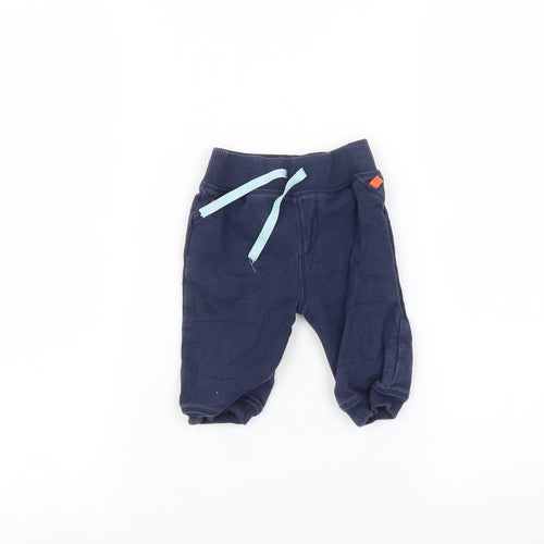 Marks and Spencer Baby Blue   Jogger Trousers Size 3-6 Months