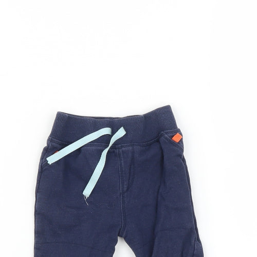 Marks and Spencer Baby Blue   Jogger Trousers Size 3-6 Months