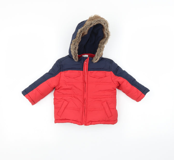 Mini Club Baby Multicoloured Striped Coat Size 3-6 Months