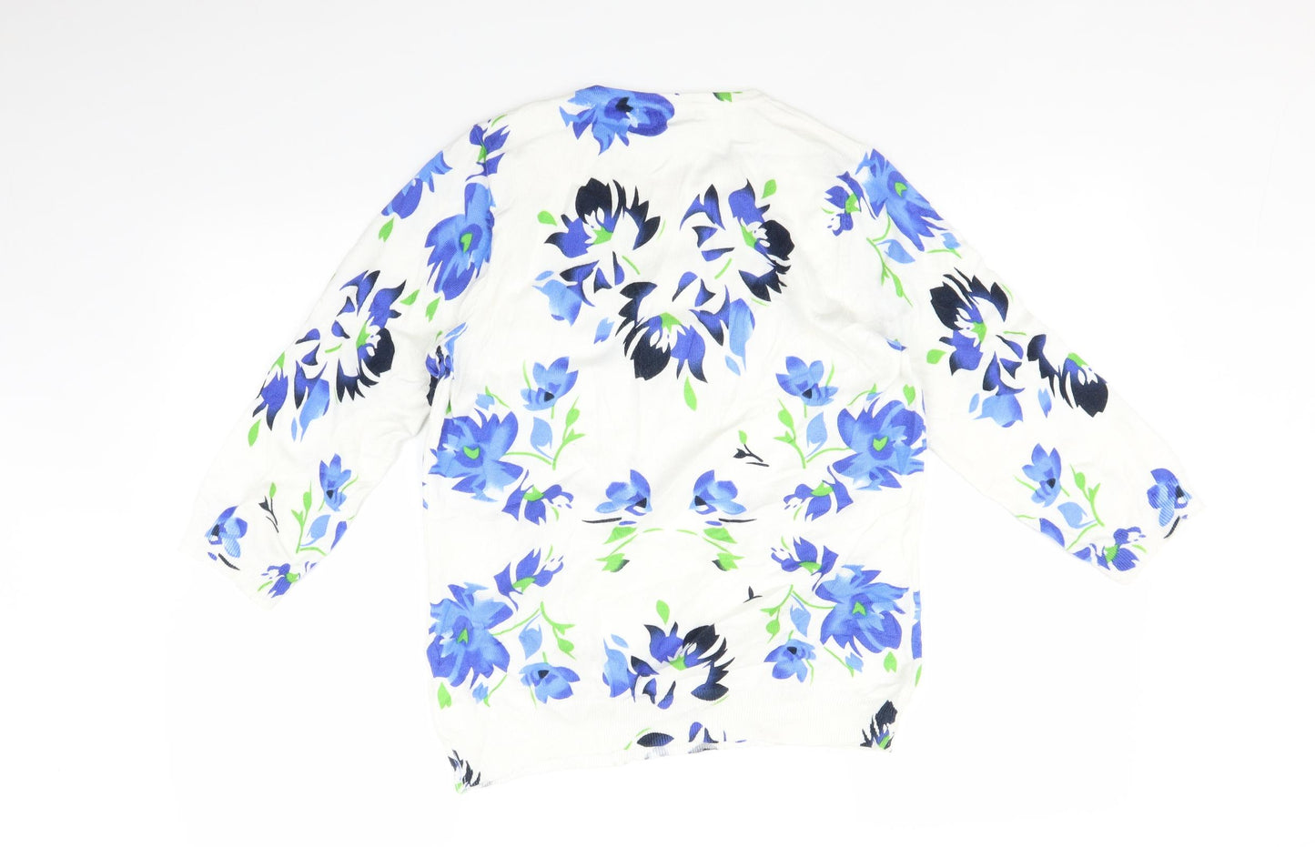 Annabelle Womens Multicoloured Floral  Basic T-Shirt Size M