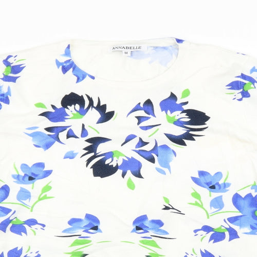 Annabelle Womens Multicoloured Floral  Basic T-Shirt Size M