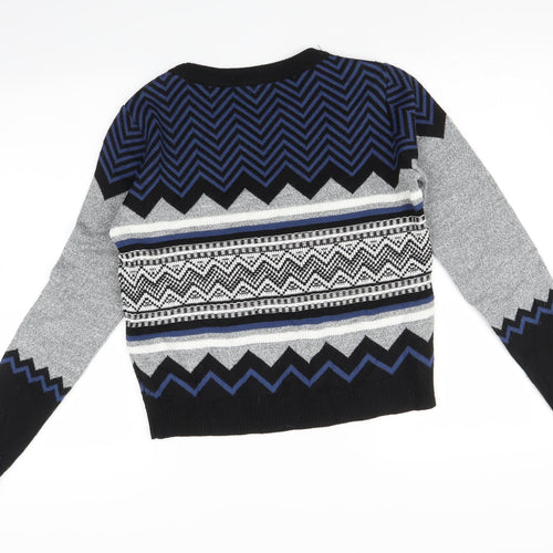 Cooperative Mens Multicoloured Argyle/Diamond  Pullover Jumper Size XS