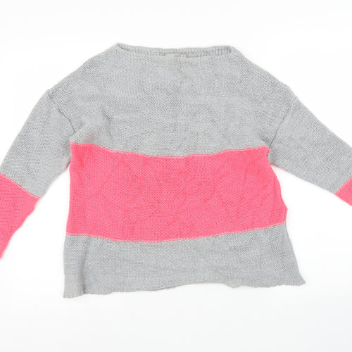 ASOS Womens Multicoloured Striped  Pullover Jumper Size 4
